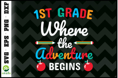 1st Grade Where The Adventure Begins