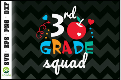 3rd Third Grade Squad Back To School