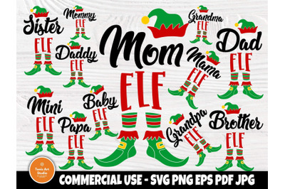 Elf SVG, Christmas Svg Bundle, Elf Hat Svg Files