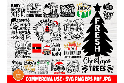 Christmas SVG Bundle, Funny Christmas Shirt Svg