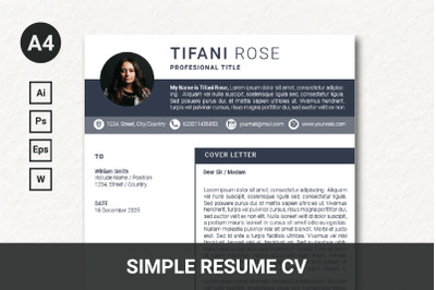 Resume &amp; Cover Letter Template