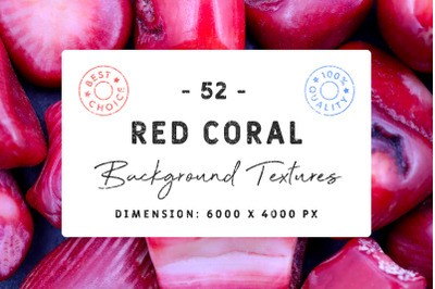 52 Red Coral Background Textures