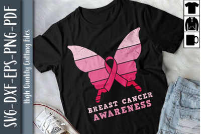 Butterfly Breast Cancer Awareness Month