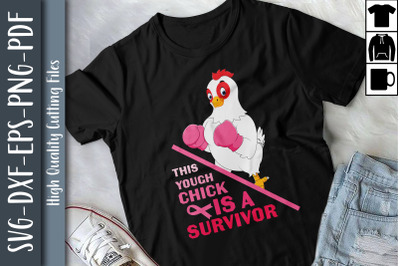 Breast Cancer Survivor Chick Warrior