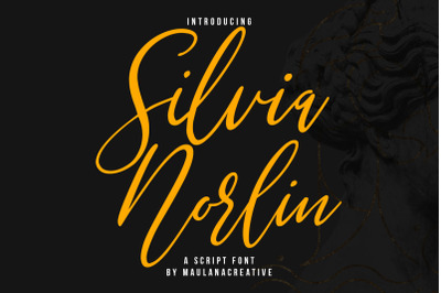 Silvia Norlin Beauty Signature Script Font