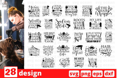 Hairdresser SVG Bundle