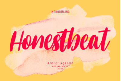 Honestbeat Handwritten Script Font