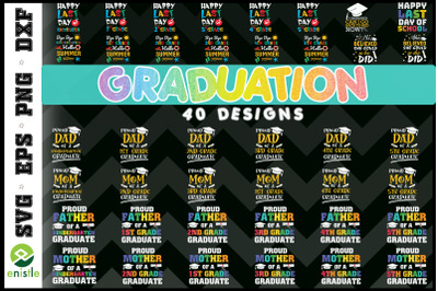 Graduation Bundle SVG 40 designs