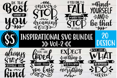 inspirational SVG Bundle Vol-2