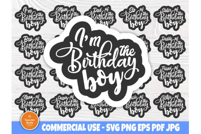 Birthday Boy SVG, Birthday Shirt Designs, Family