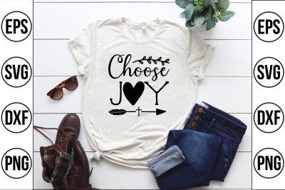 CHOOSE JOY svg cut file