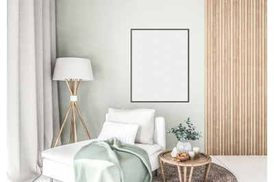 Interior scene_artwork background_frame mockup