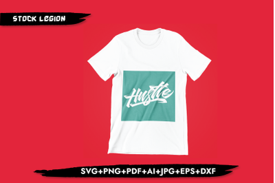 Hustle green SVG