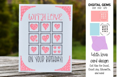 Birthday card design