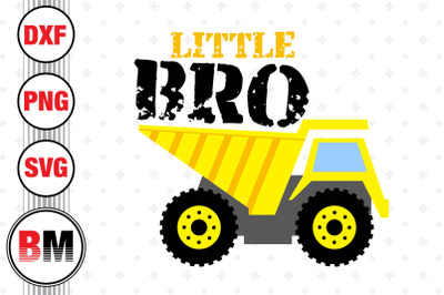 Lil Bro Construction SVG, PNG, DXF Files