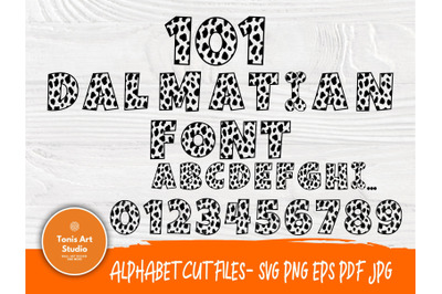 Dalmatian Font SVG, 101 Dalmatian Alphabet, Dalmatians Letters Svg