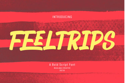 Feeltrips Handwritten Display Font