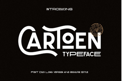 Cartoen Font Duo