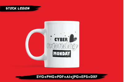 Cyber Monday Heart SVG