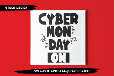 Cyber Monday On SVG