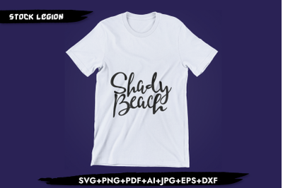 Shady Beach SVG