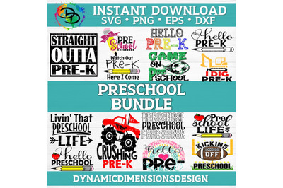 First Day of School SVG Bundle, First Day of School, School svg, Presc