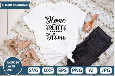 Home Sweet Home svg cut file