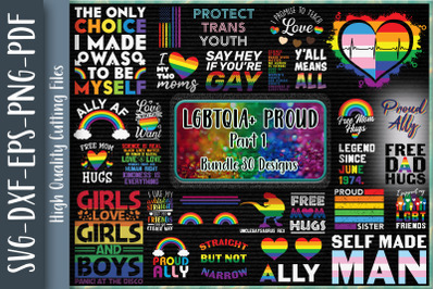 LGBTQIA+ Proud Bundle - Part 1