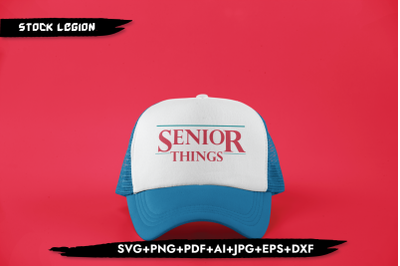 Senior Things SVG