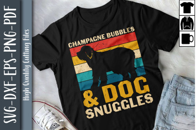 Champagne Bubbles &amp; Dog Snuggles