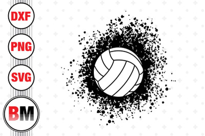 Dirt Volleyball SVG, PNG, DXF Files