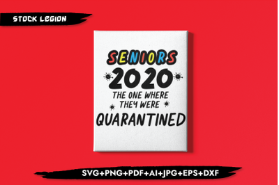 Seniors 2020 The One Where SVG