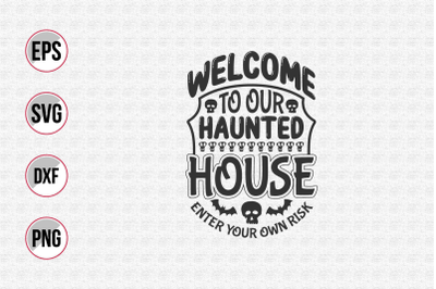 Halloween quotes typographic vector