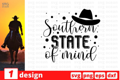 Southern state of mind SVG Cut File