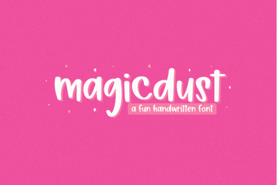 Magicdust - Fun Handwritten Font