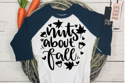 Nuts About Fall SVG Autumn Quotes