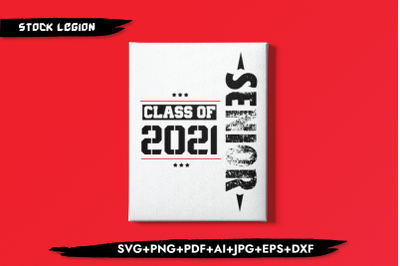 Class Of 2021 Senior Stars SVG