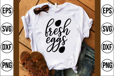 fresh eggs svg cut file