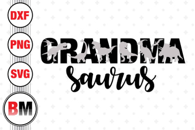 Grandma Saurus SVG, PNG, DXF Files
