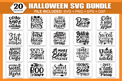 Halloween SVG Bundle