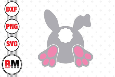 Easter Bum SVG&2C; PNG&2C; DXF Files