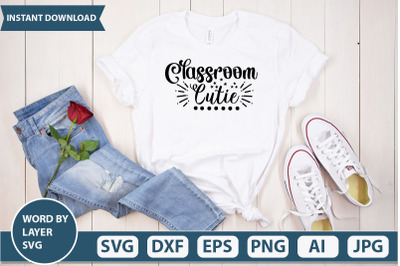 Classroom cutie svg cut file