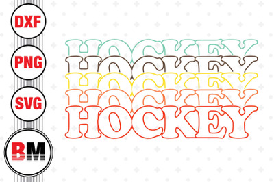 Hockey SVG, PNG, DXF Files