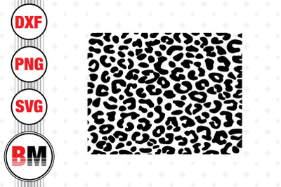 Leopard Pattern SVG, PNG, DXF Files