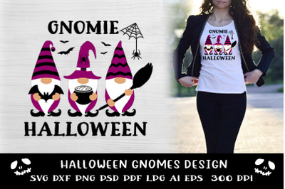 Gnome SVG. Halloween Gnomes SVG. Halloween SVG.