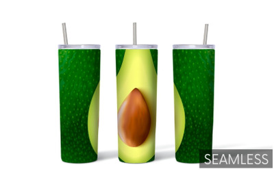 Avocado Tumbler Sublimation