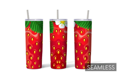 Strawberry Tumbler Sublimation