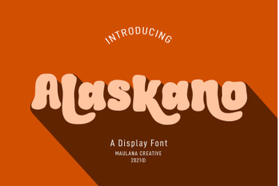 Alaskano Display Font