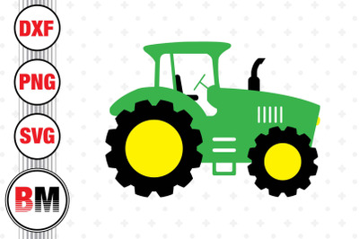 Tractor SVG&2C; PNG&2C; DXF Files