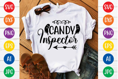 Candy inspector svg cut file